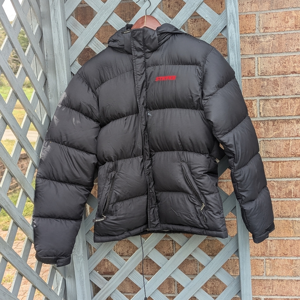 Spyder Stryke Goose Down Zipper Jacket Black